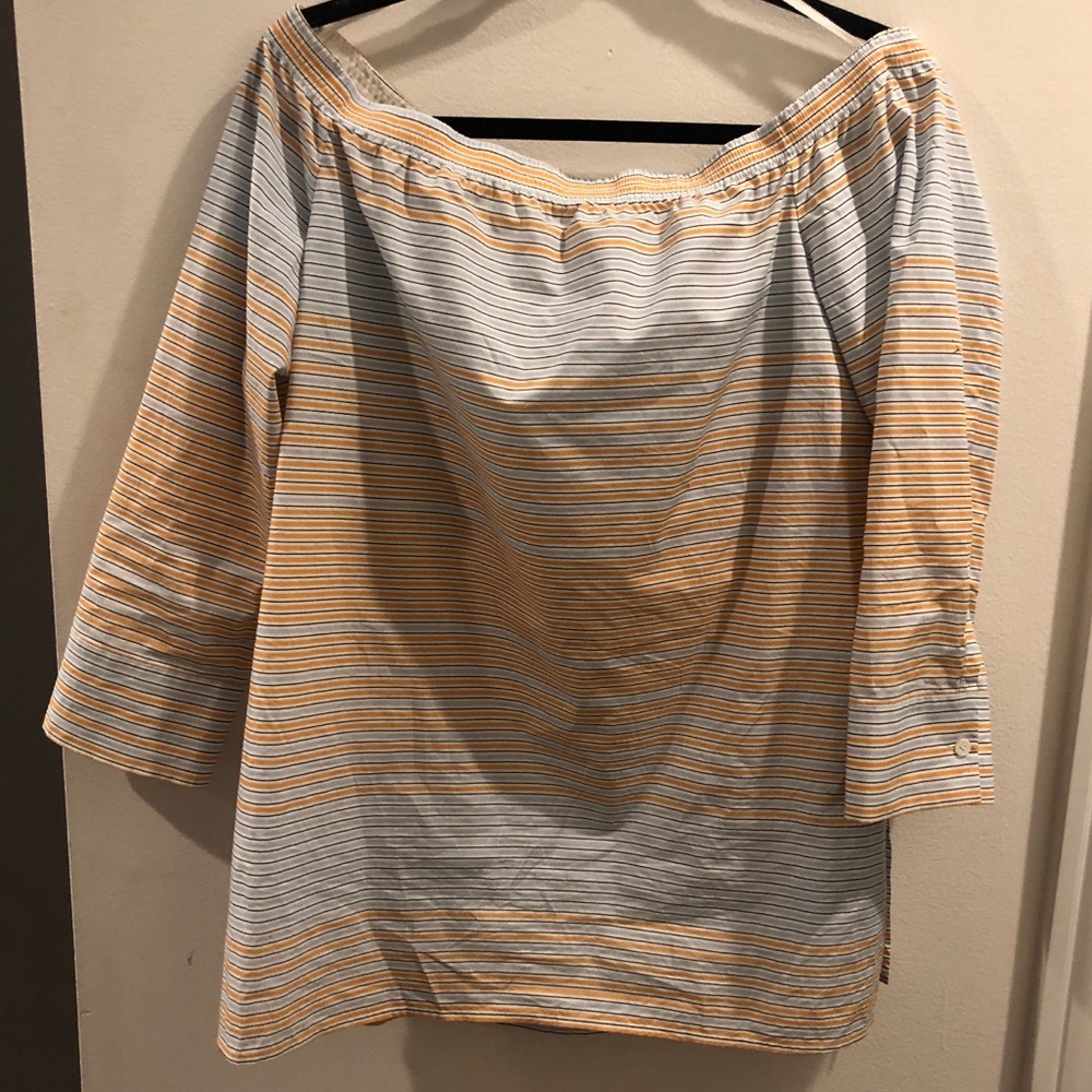 Off the shoulders top
